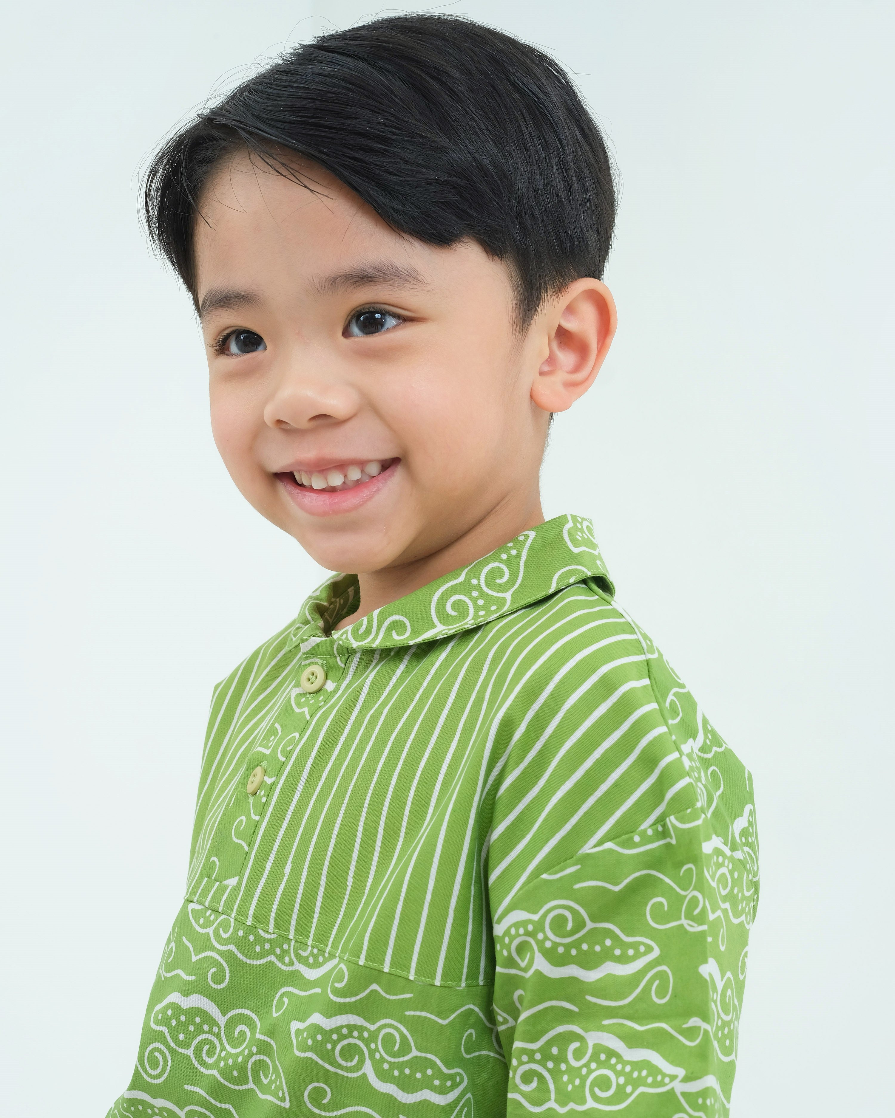 Megamendung Batik Polo Shirt