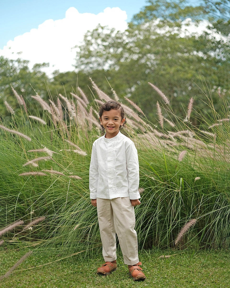 Aaron Koko Shirt in Broken White