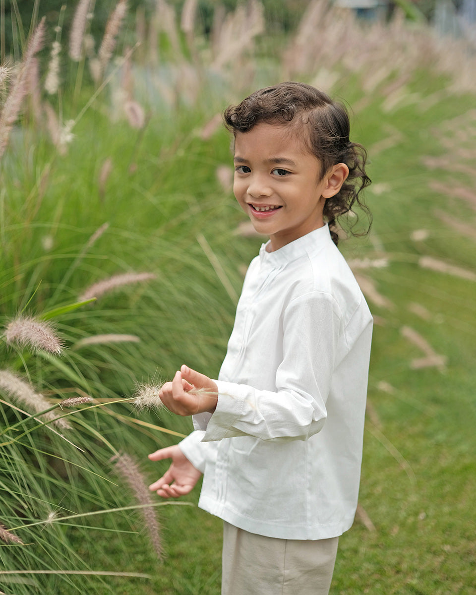 Aaron Koko Shirt in Broken White