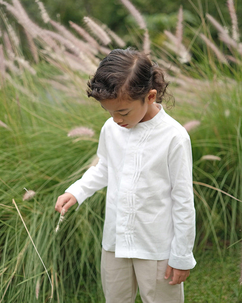 Aaron Koko Shirt in Broken White