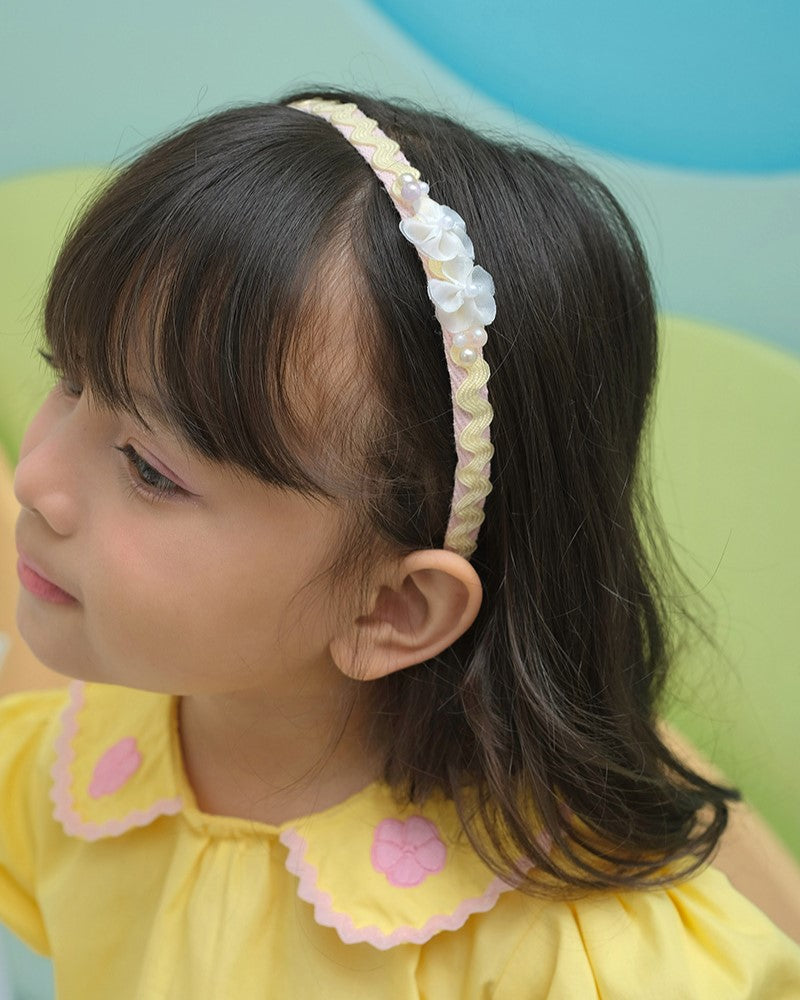 Ariana Headband in Yellow