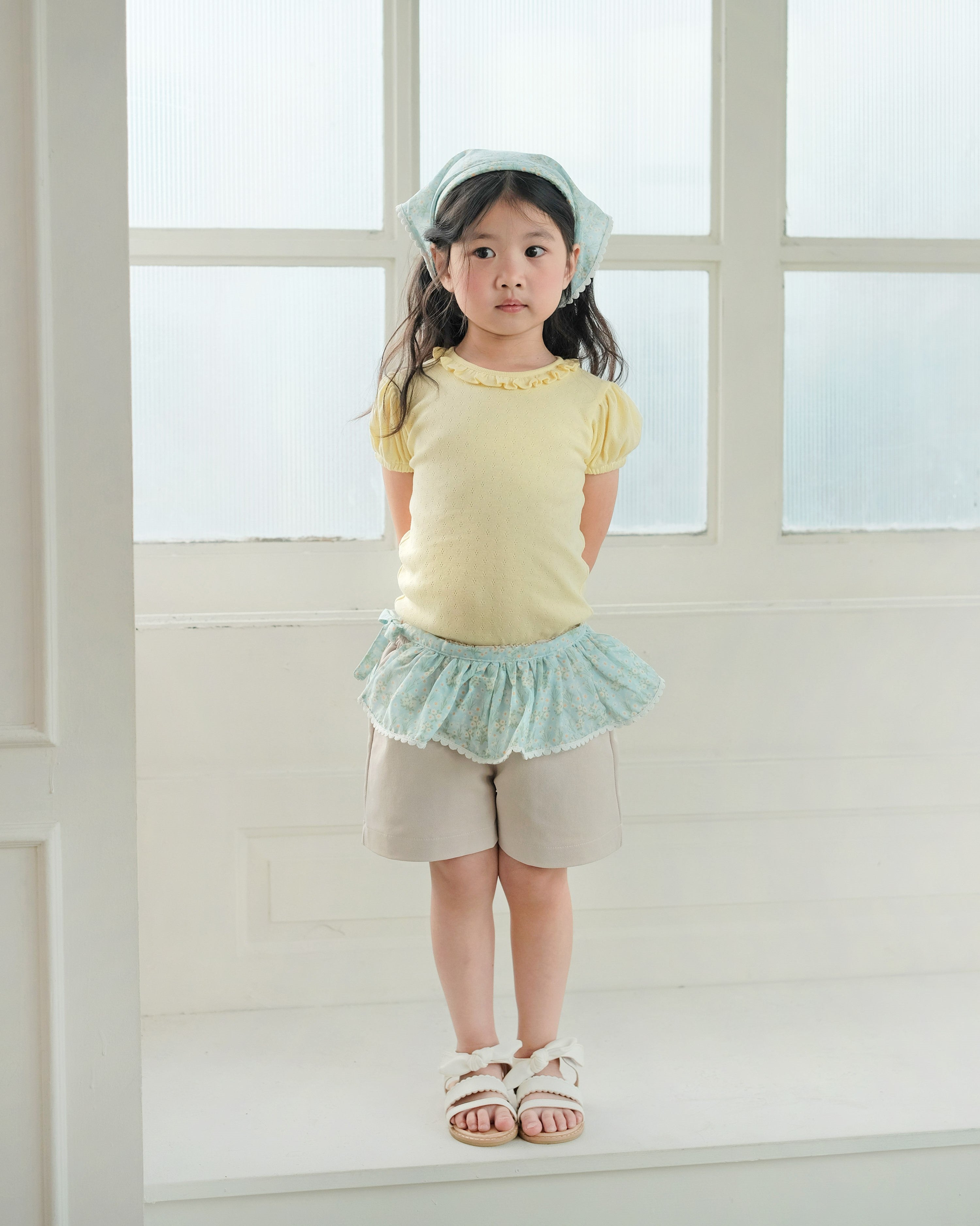 Rosemund Rib Top in Yellow