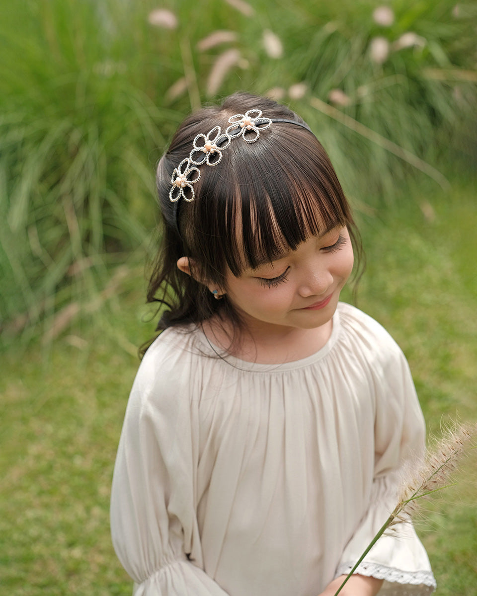 Dalila Metal Headband in Gold