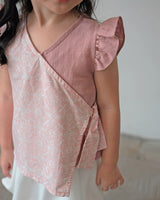 Gempita Kimono Batik Blouse in Pink