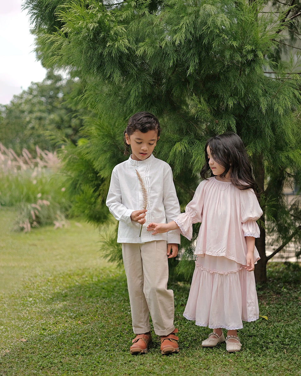 Aaron Koko Shirt in Broken White