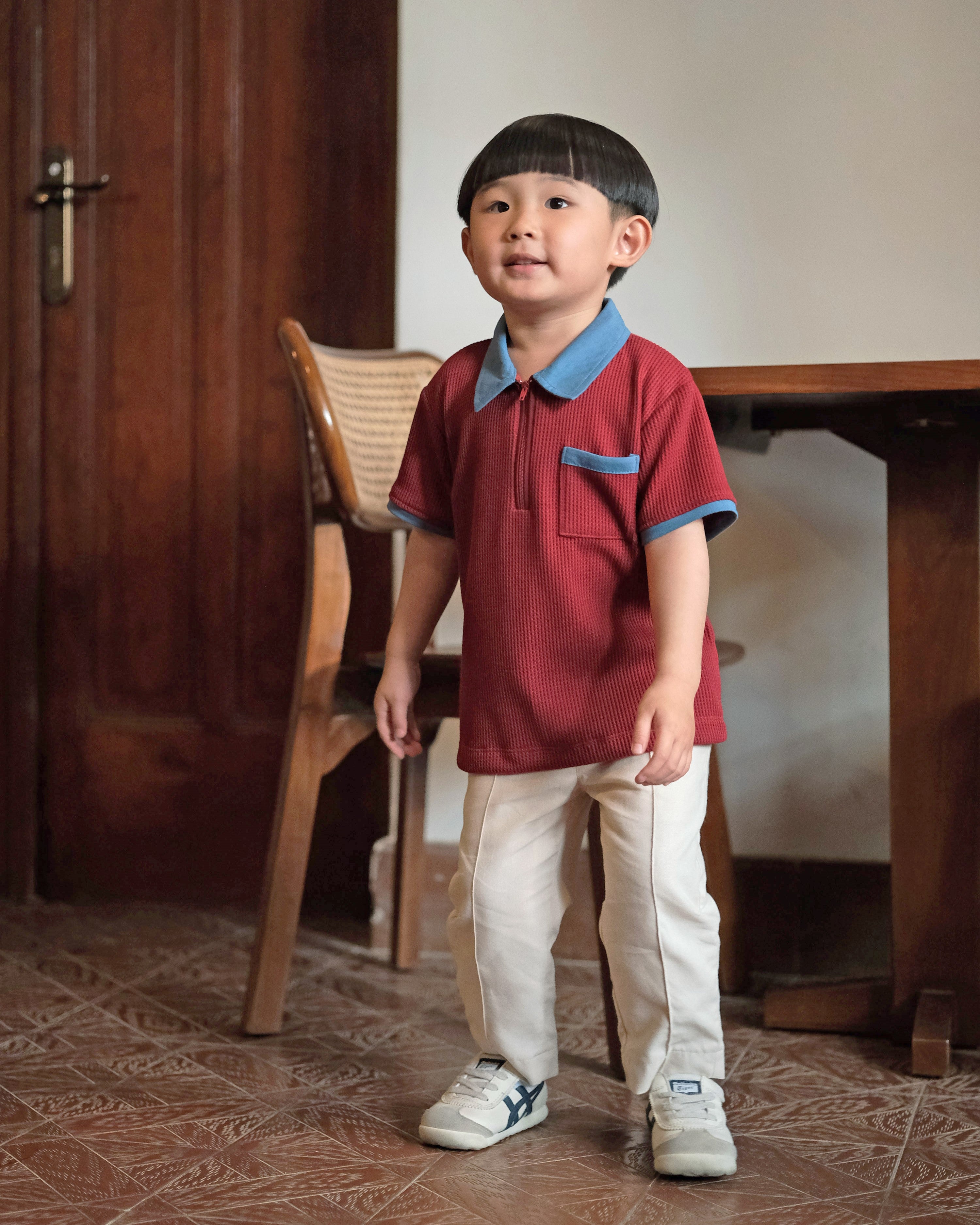 Lucien Polo Shirt in Red