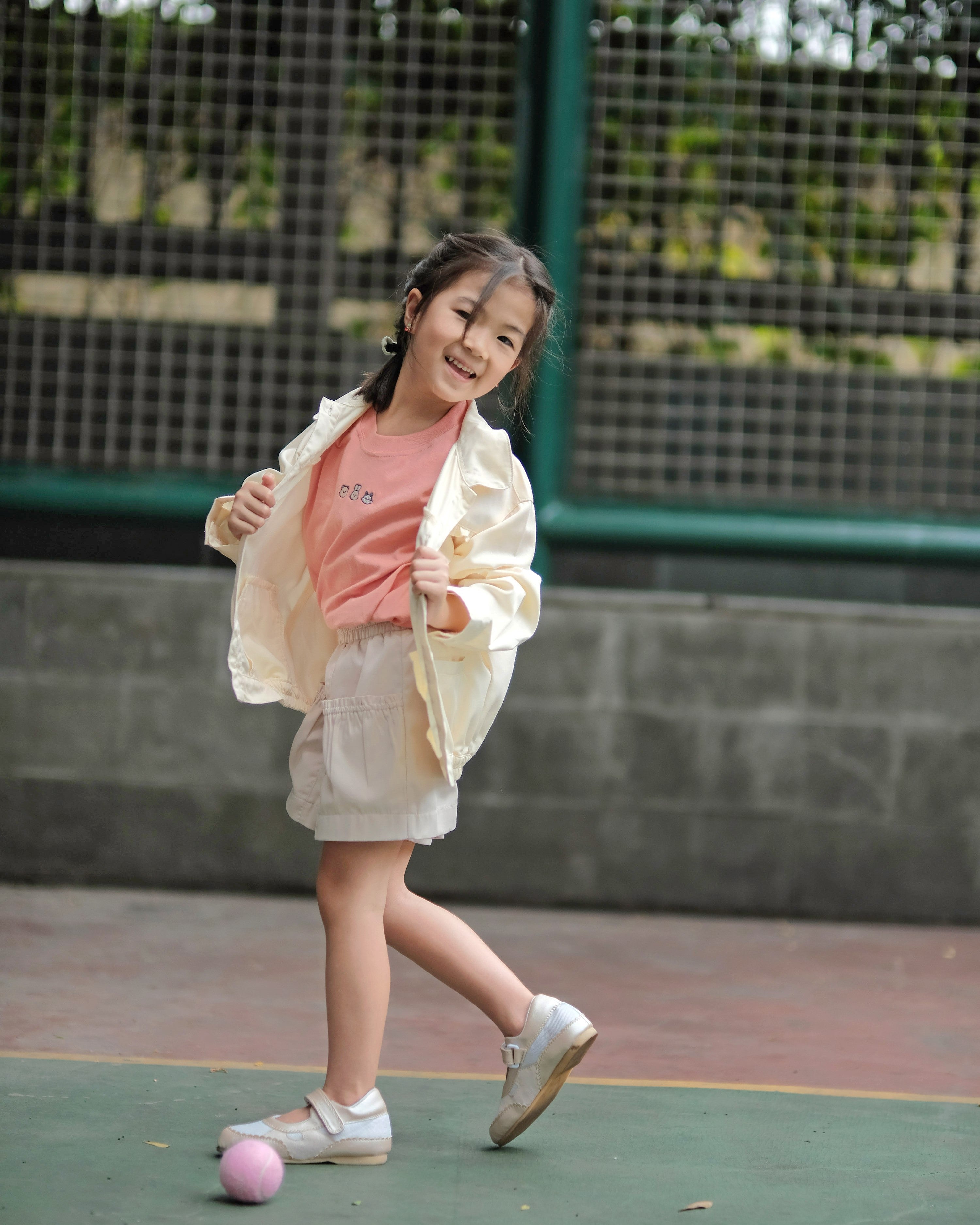 Sweetie Sparkle Jacket in Vanilla