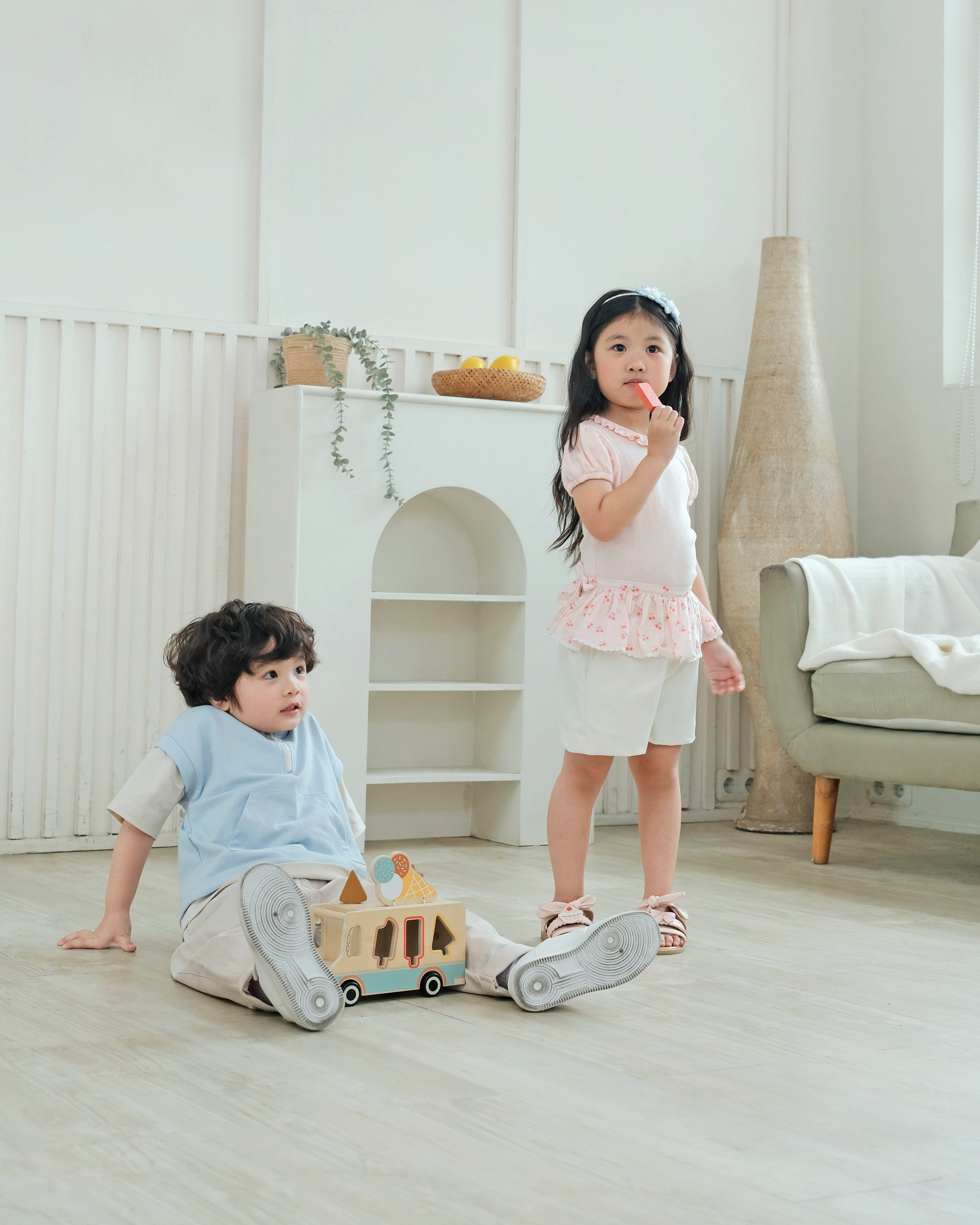 Rosemund Rib Top in Soft Pink