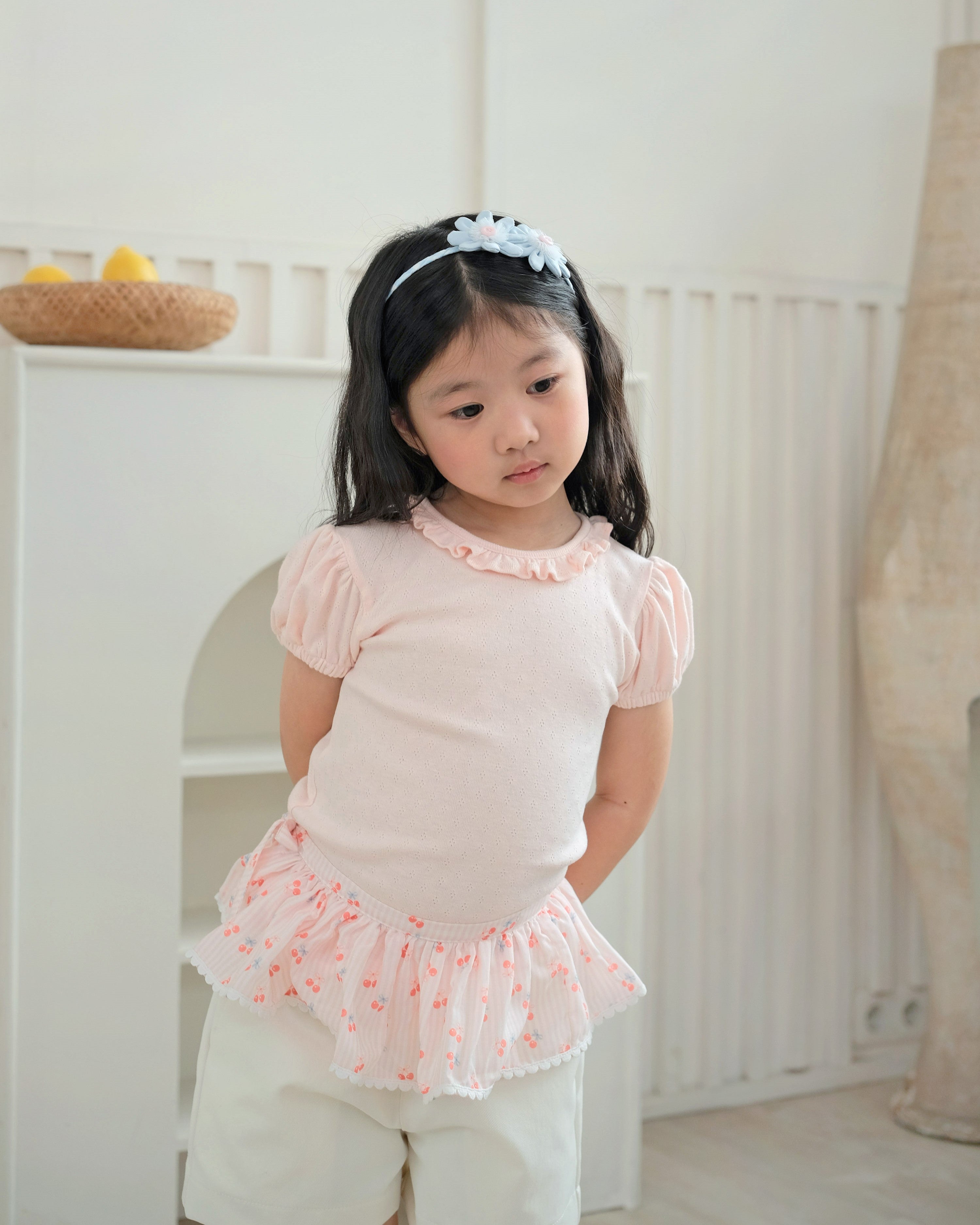 Rosemund Rib Top in Soft Pink