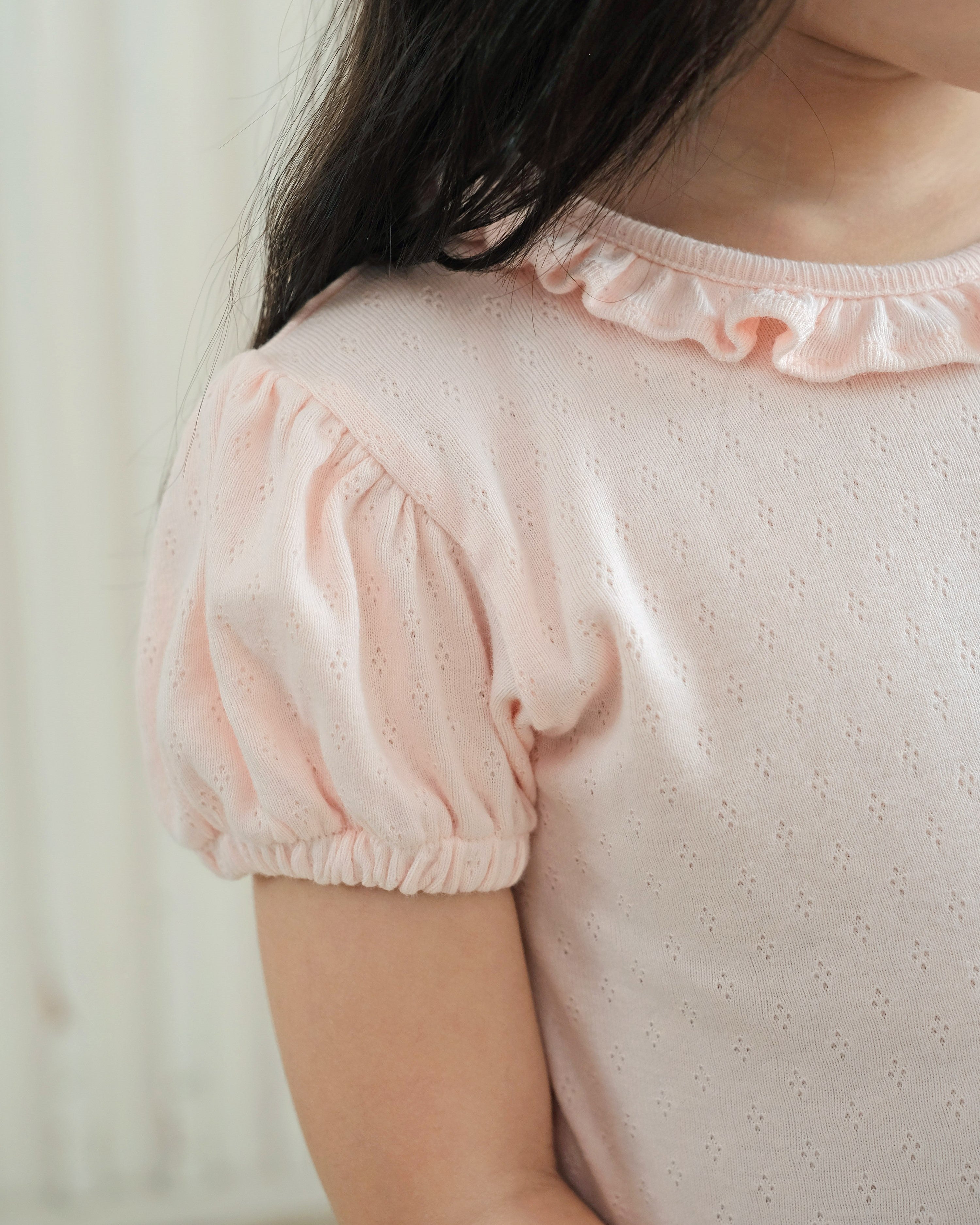 Rosemund Rib Top in Soft Pink