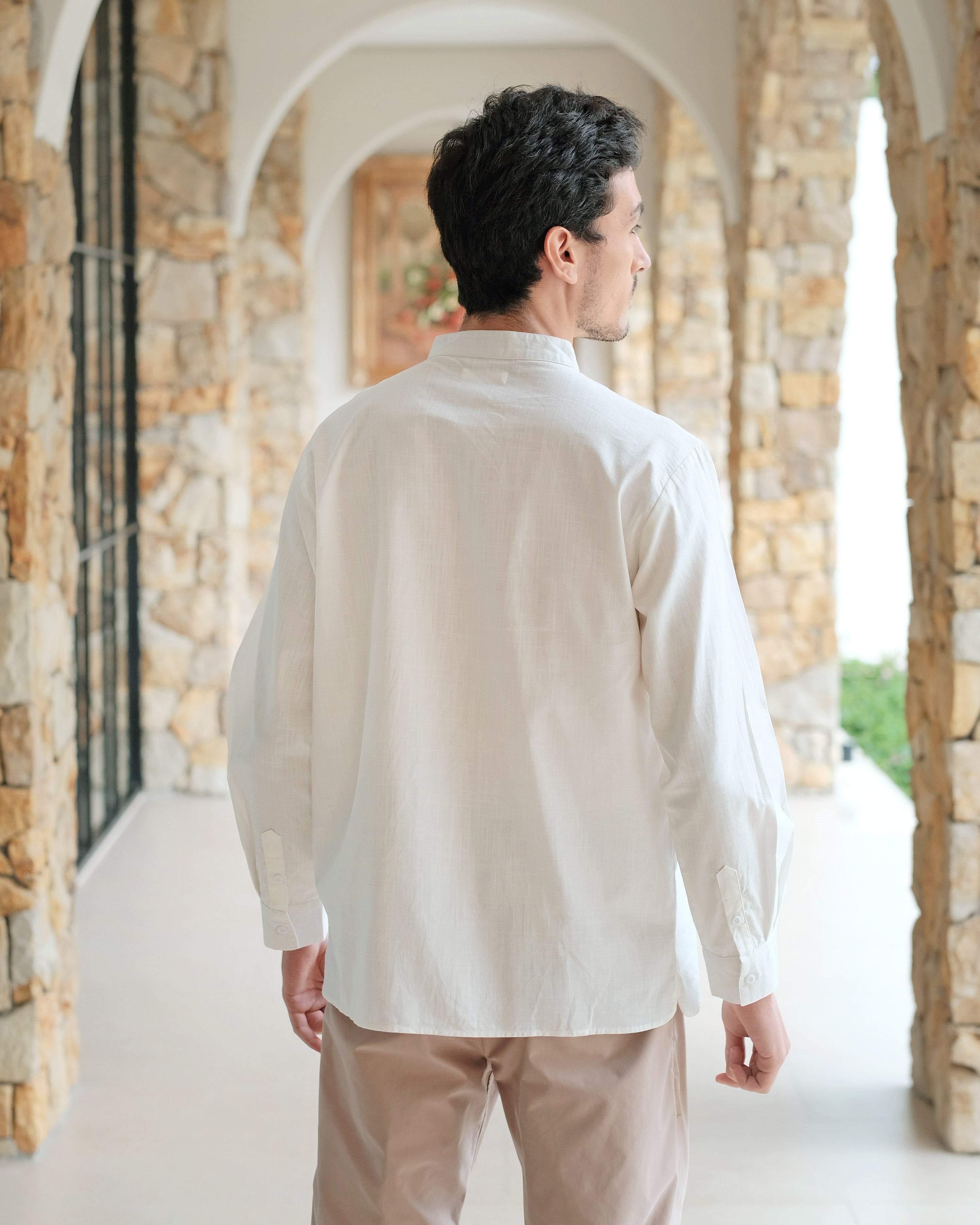 Mr. Ash Koko Shirt in Broken White