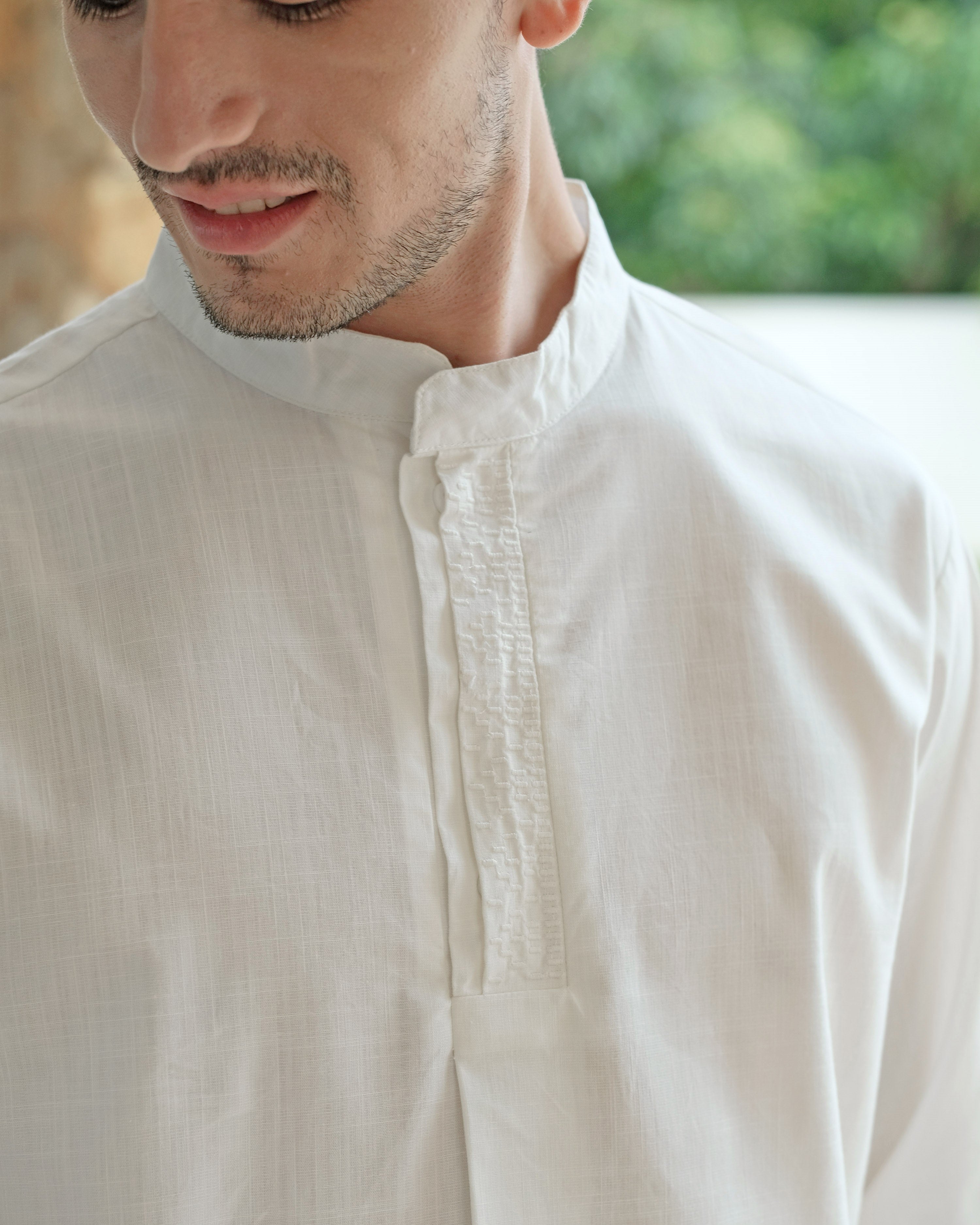 Mr. Ash Koko Shirt in Broken White