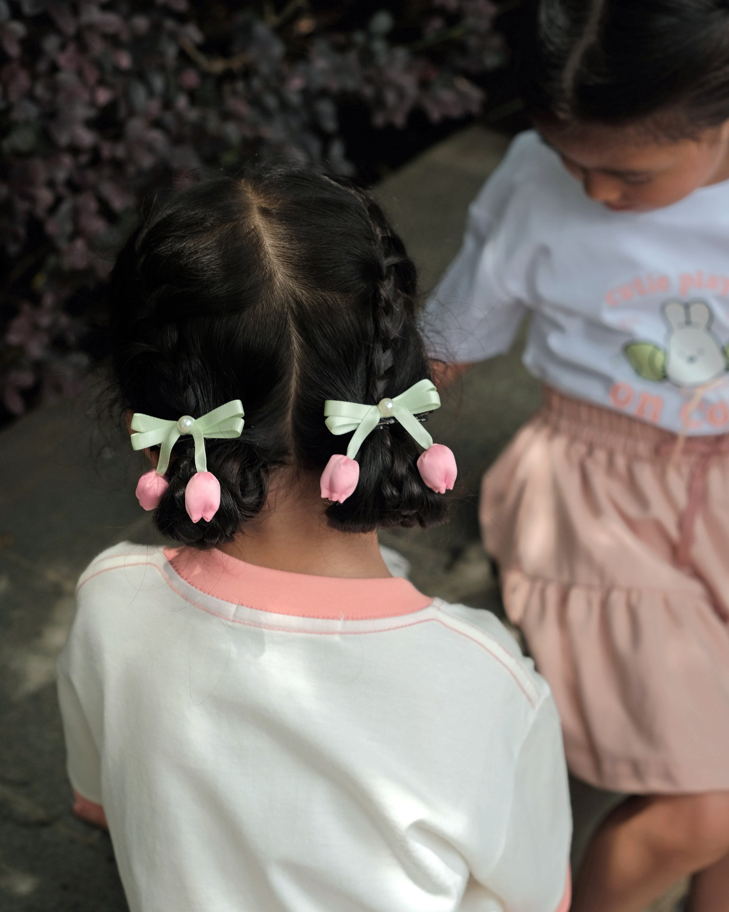 Candy Love Hairpin in Pink