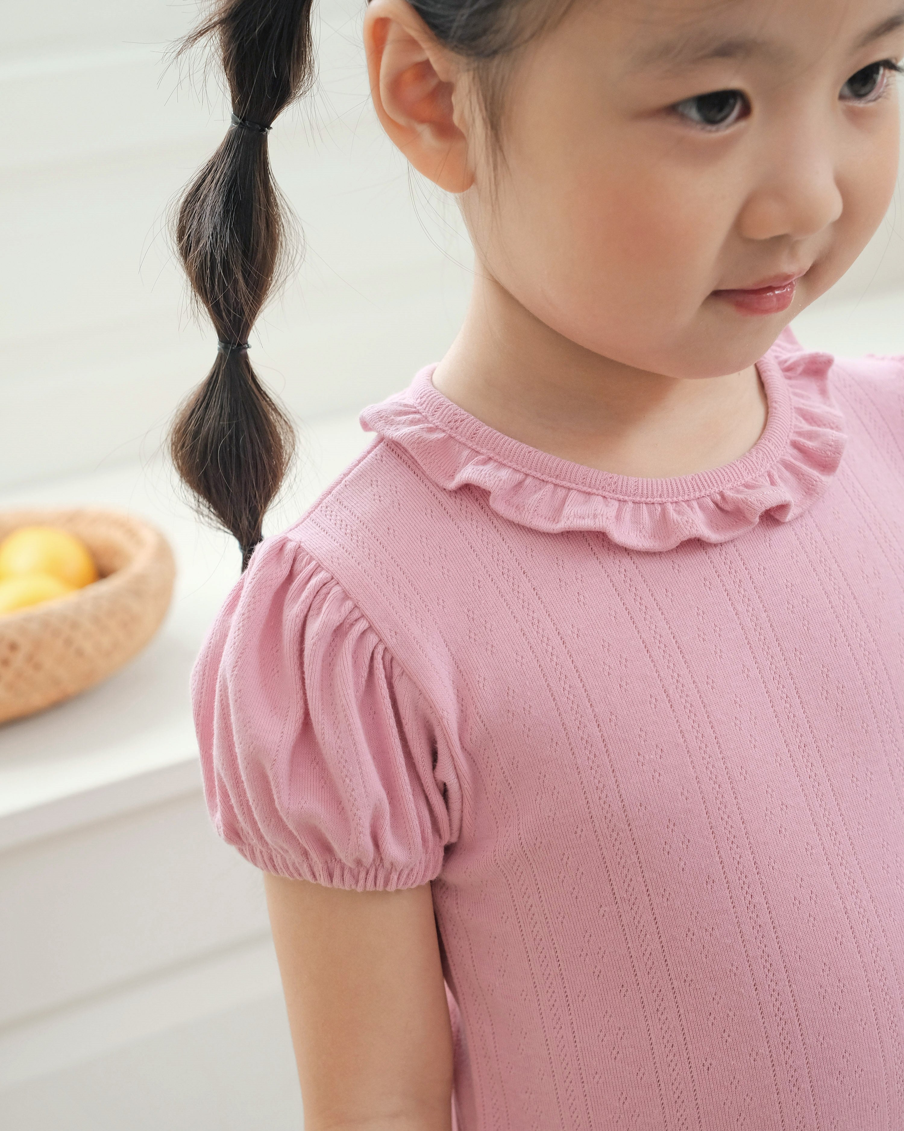 Rosemund Rib Top in Dusty Pink