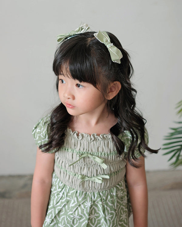 Ayu Bow in Green