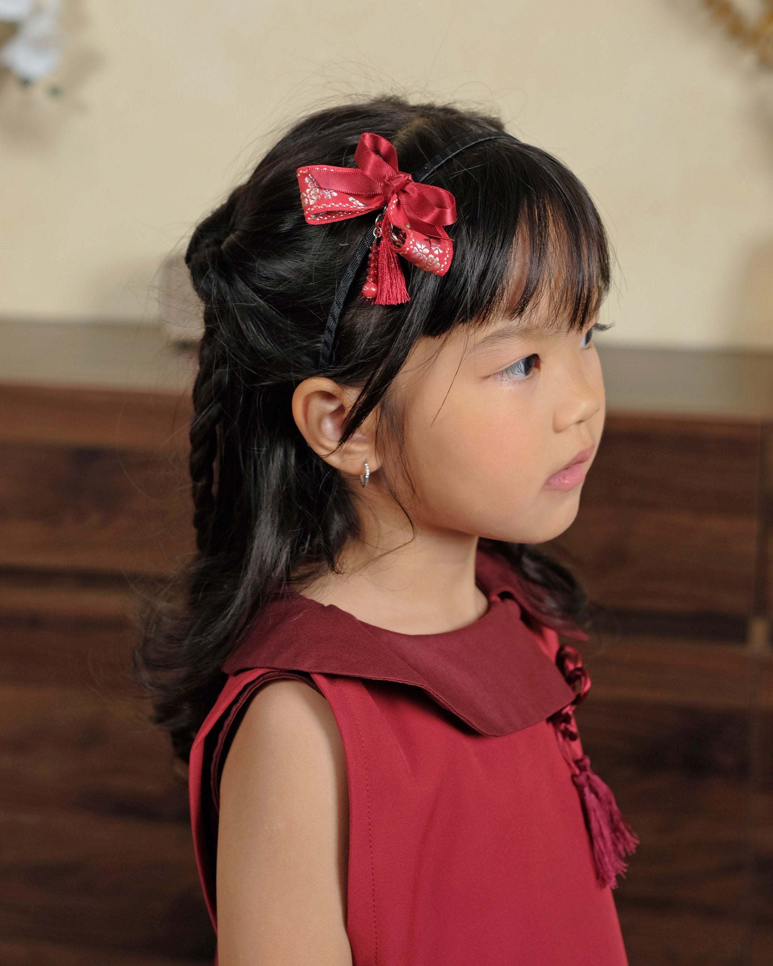 Xiu Xiu Bow in Maroon