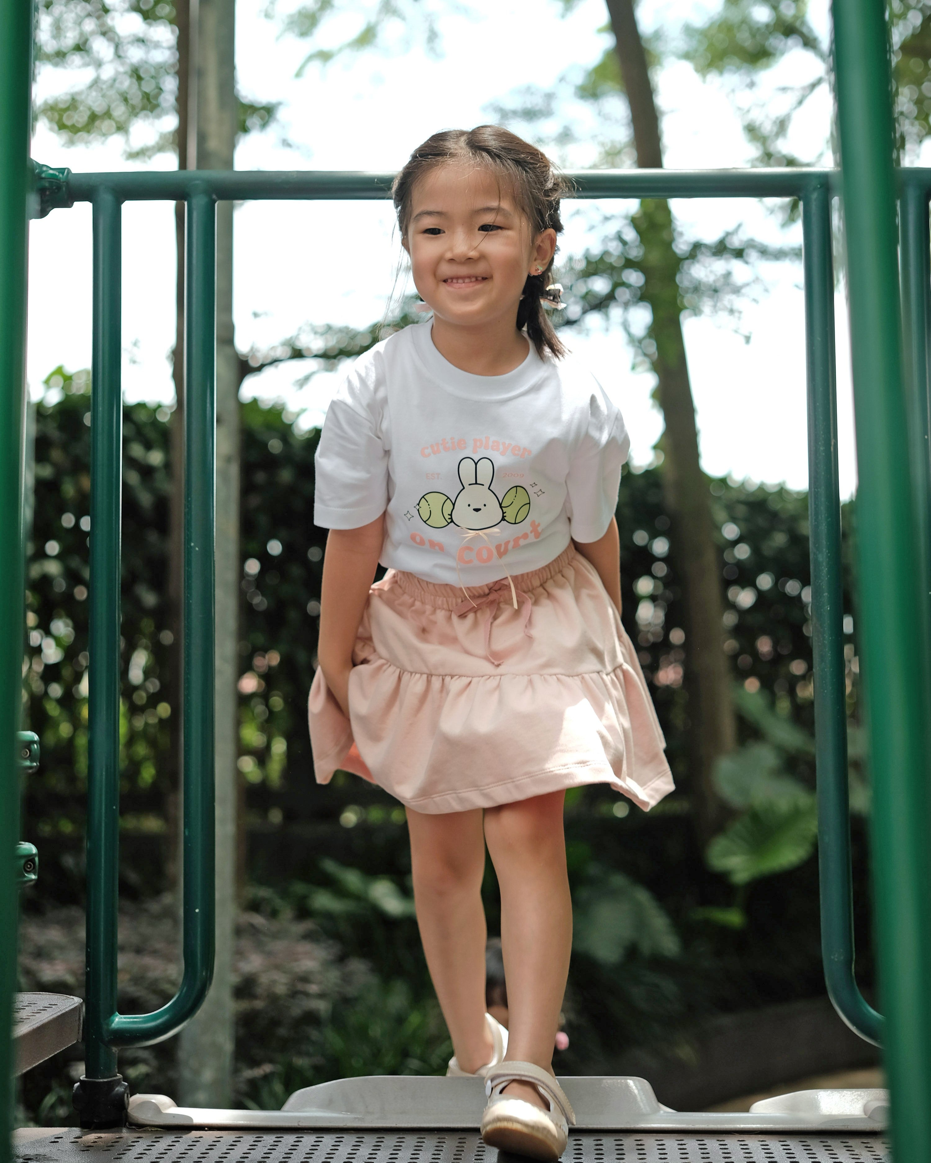 Cutie Player T-Shirt in White