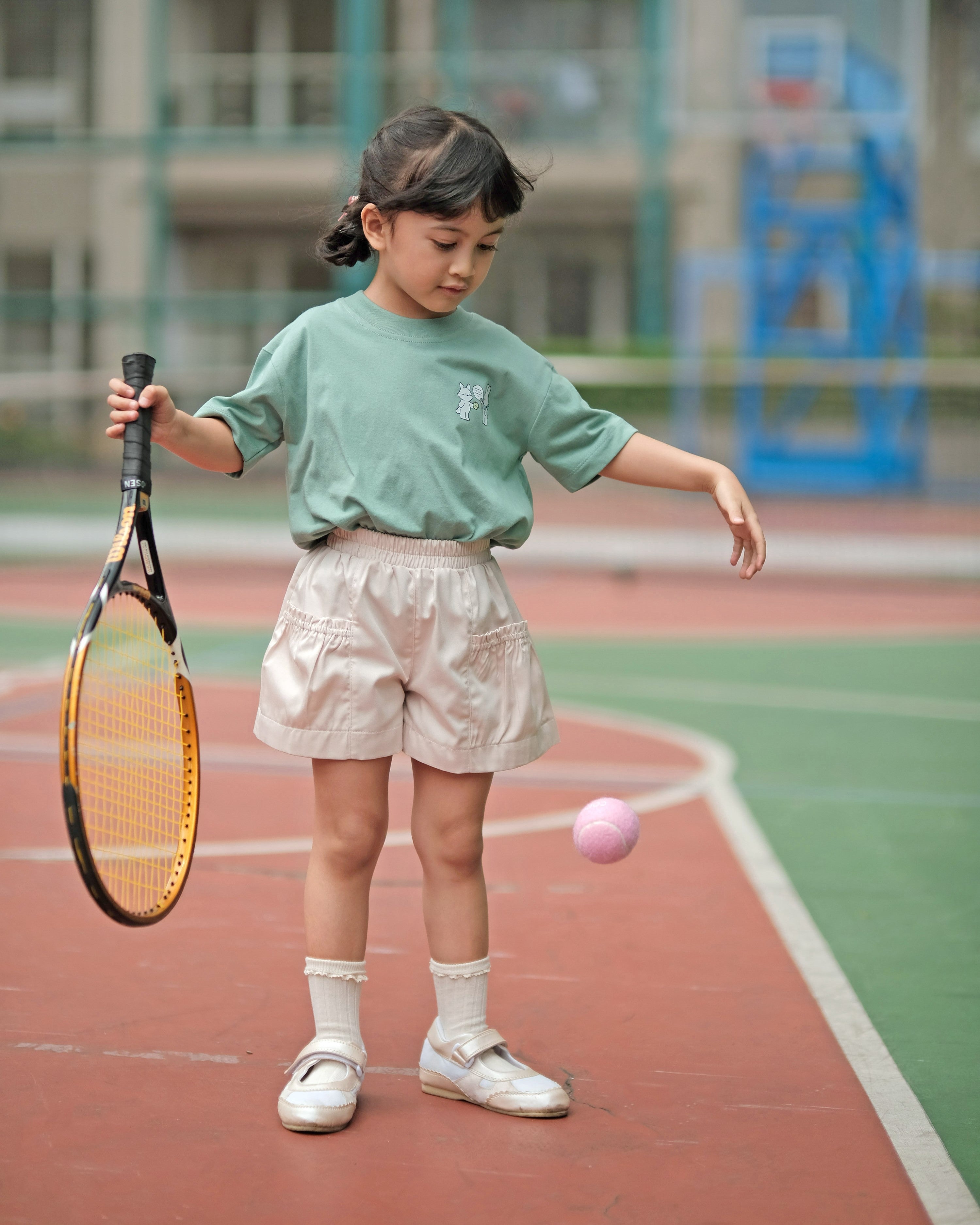 Game Set Fun! T-Shirt in Deep Teal