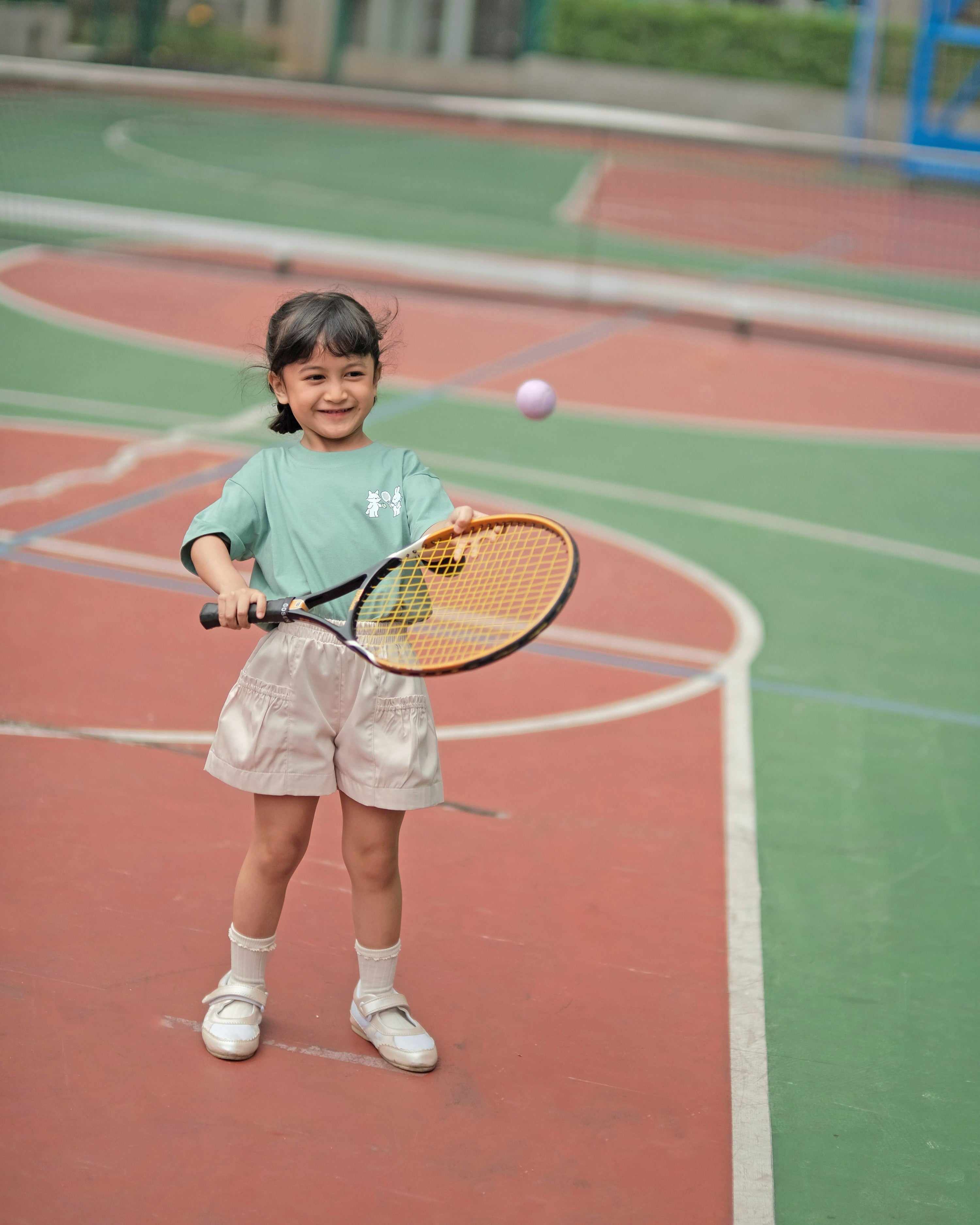 Game Set Fun! T-Shirt in Deep Teal