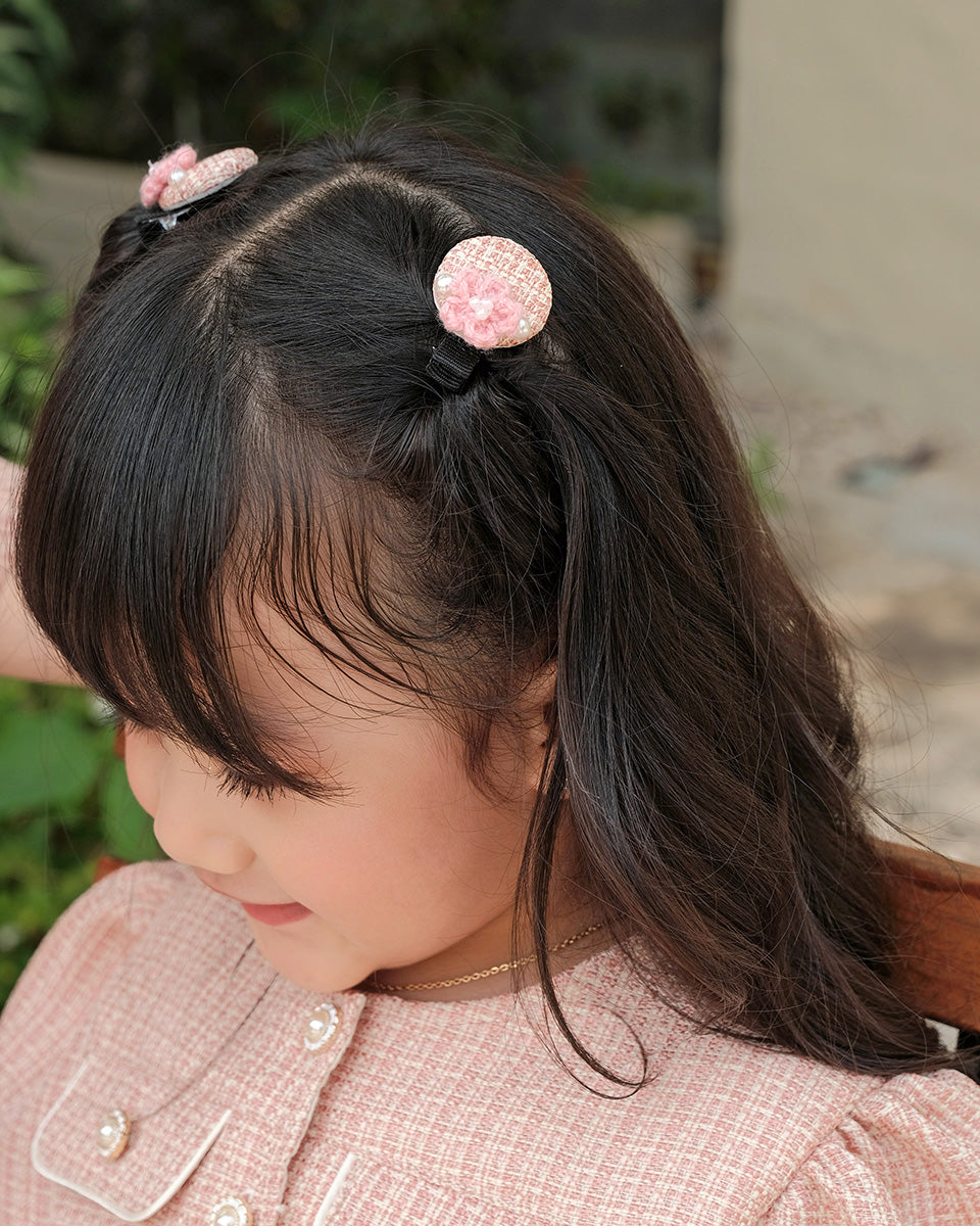 Mallory Hairpin in Pink