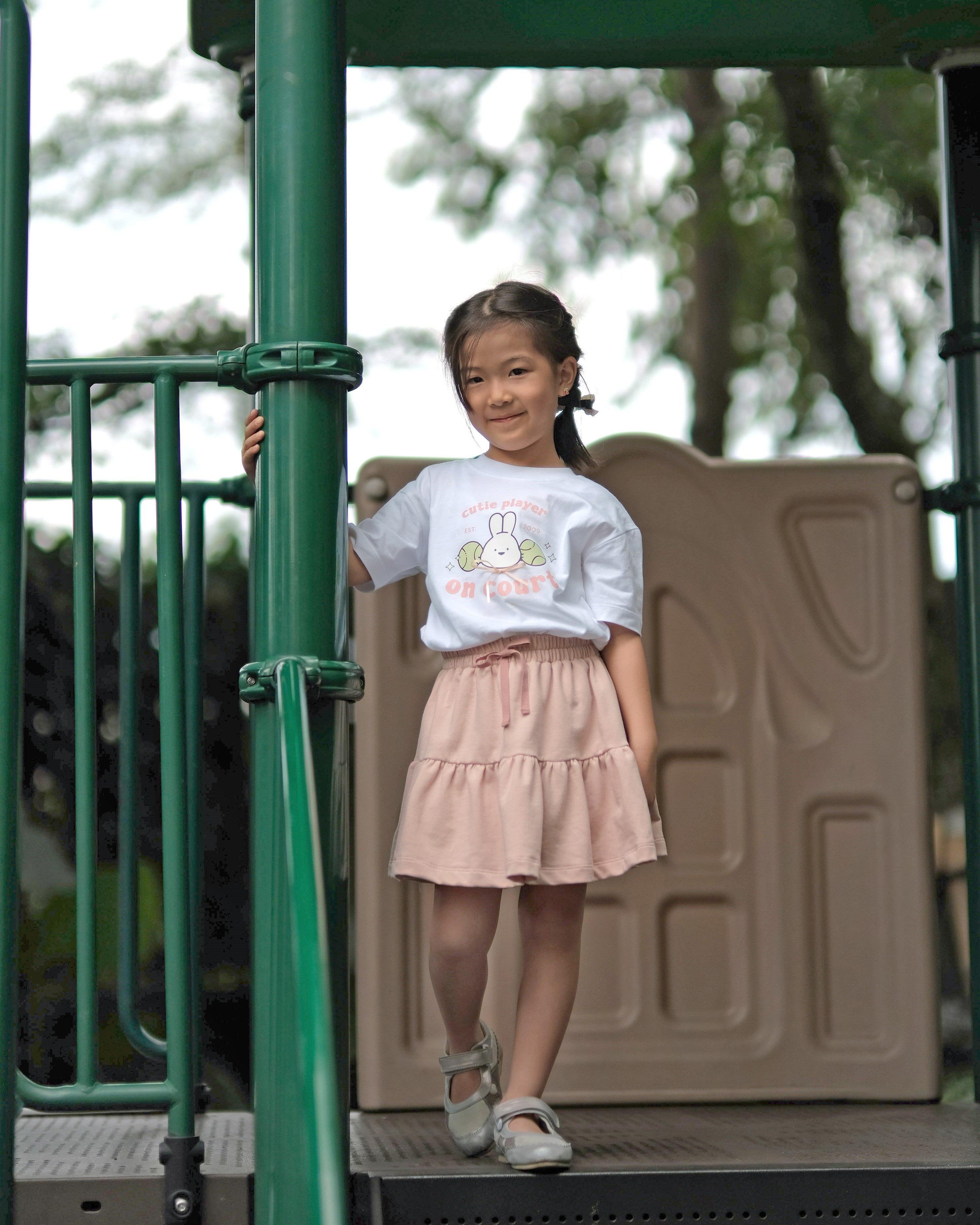 Cutie Player T-Shirt in White