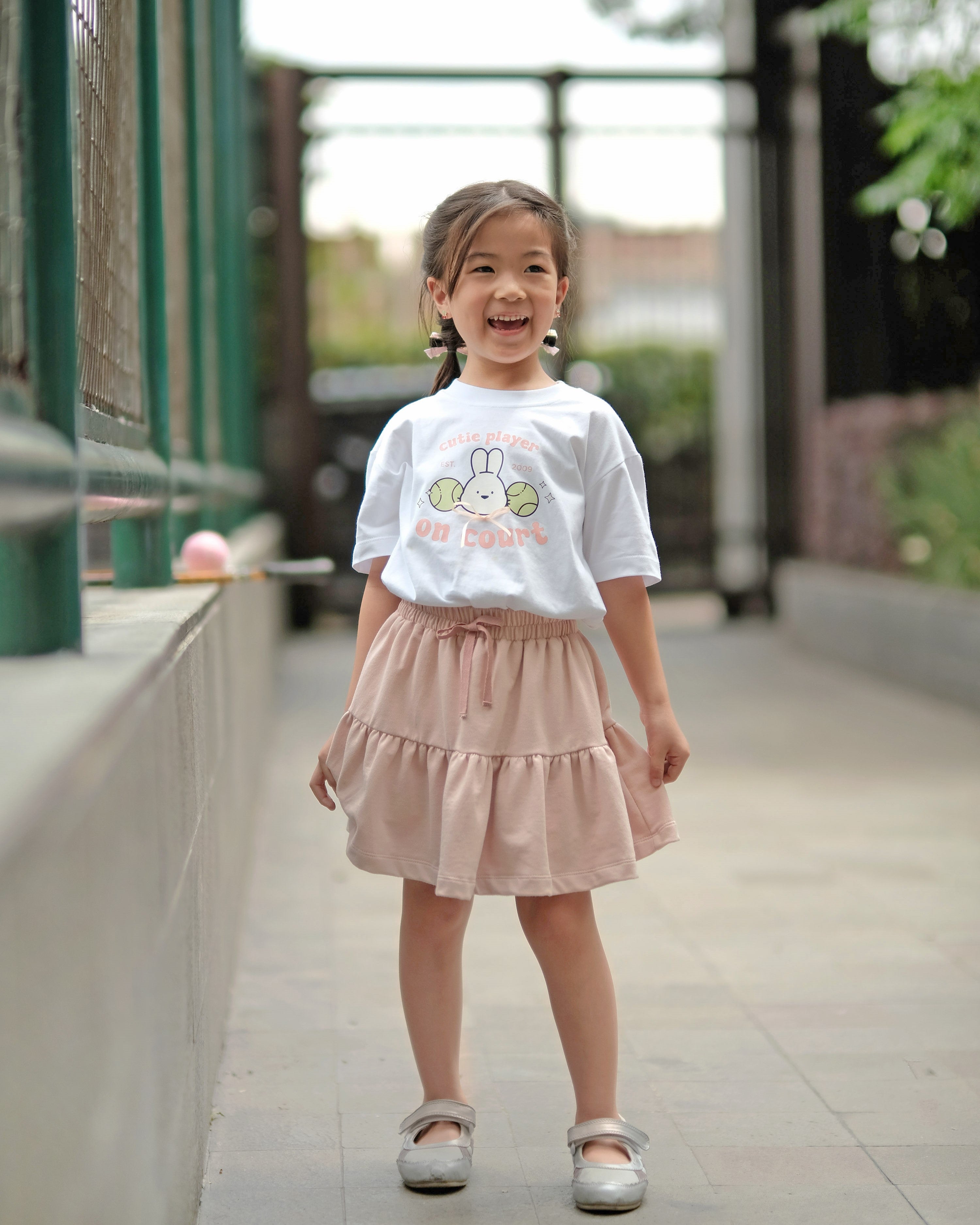 Cutie Player T-Shirt in White