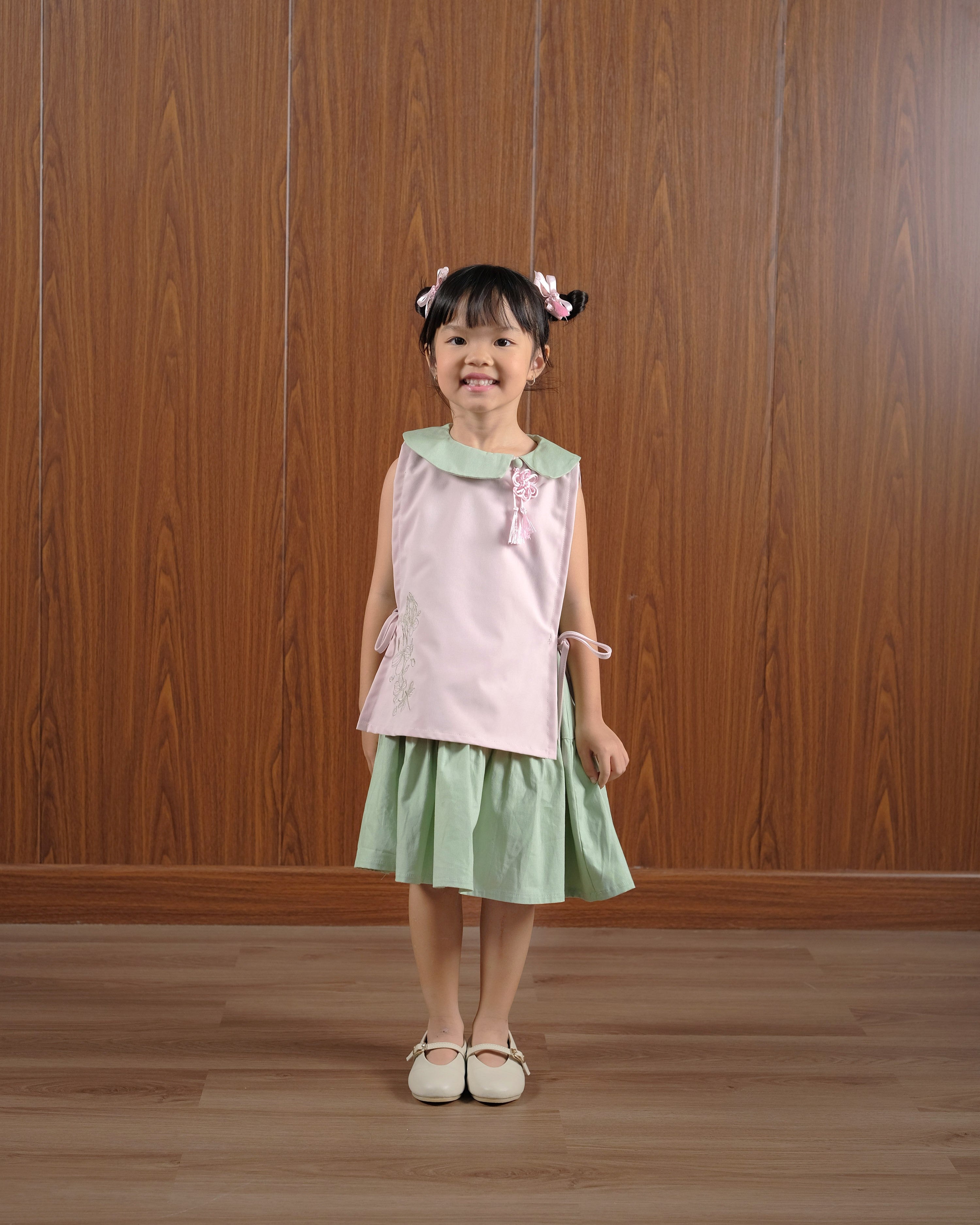 Wei Oriental Dress in Pink
