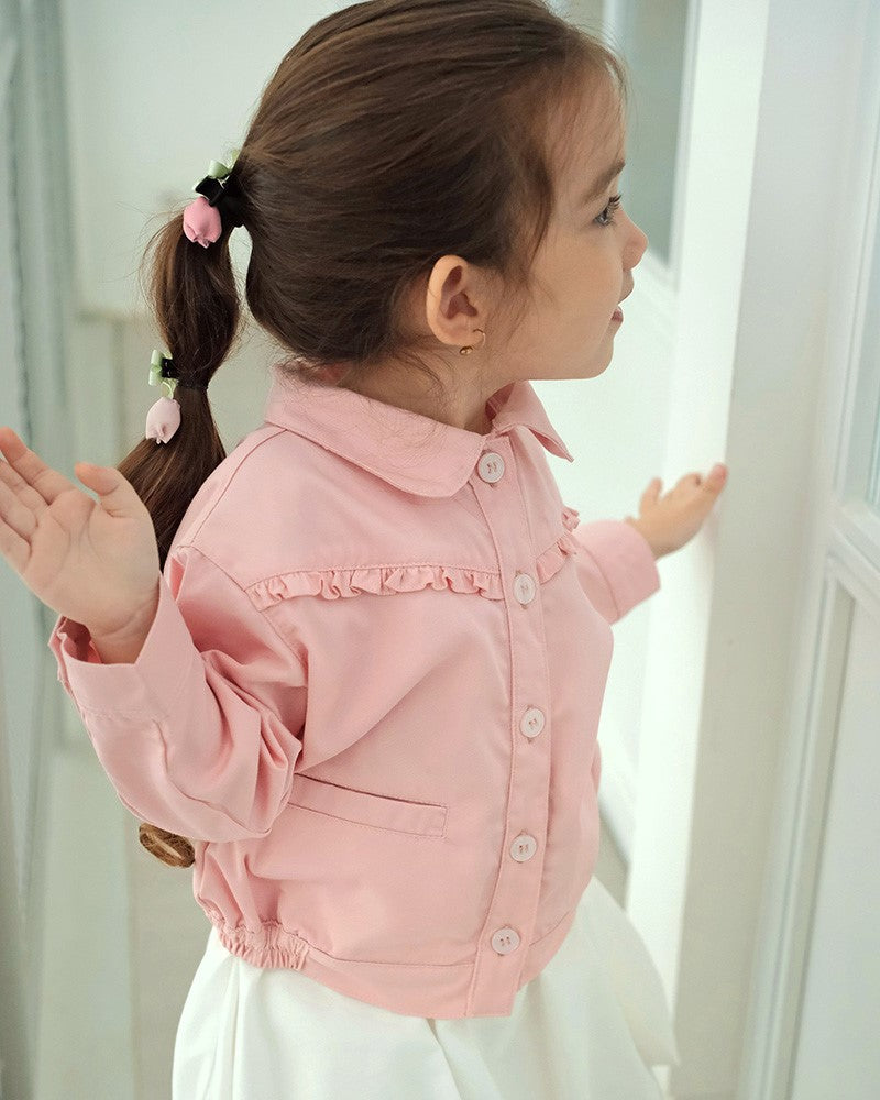 Sweetie Sparkle Jacket in Candy Pink