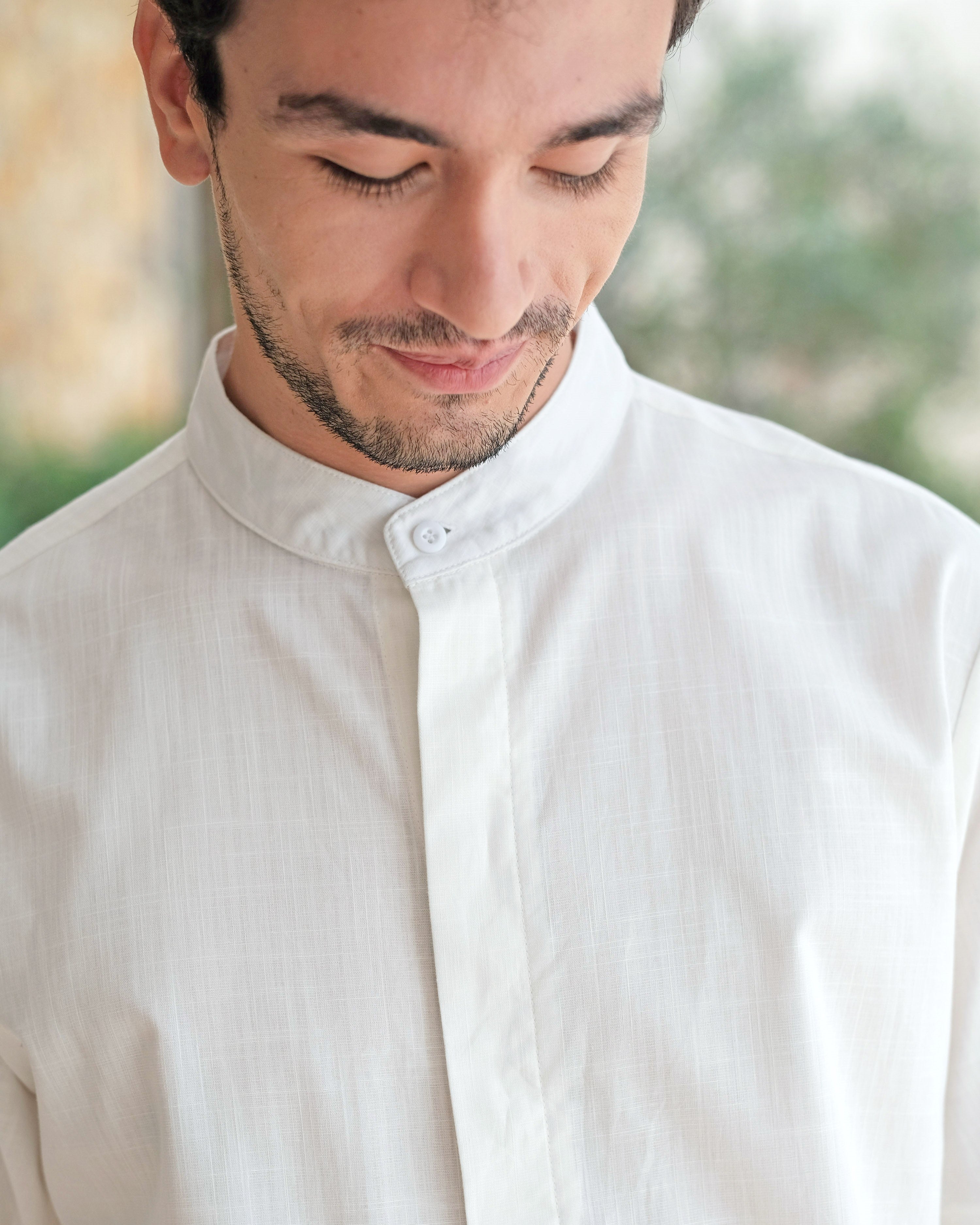 Mr. Maaliq Koko Shirt in Broken White