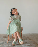 Citra Batik Set Dress in Green