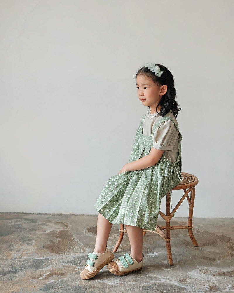 Citra Batik Set Dress in Green