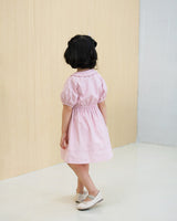 Lola Puffy Dress in Pink