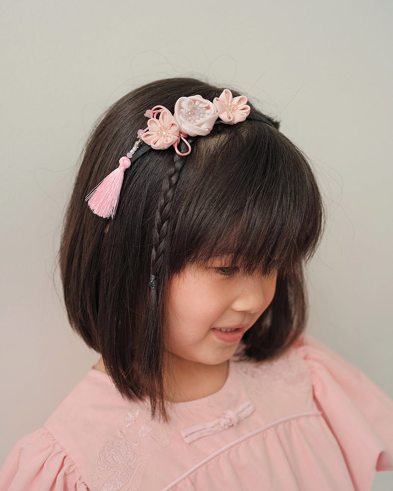 Wealth Hairpin in Pink