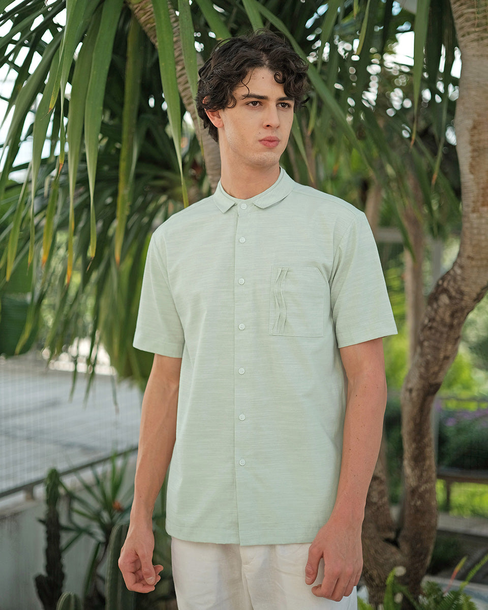 Mr. Adam Koko Eid Shirt in Sage Green