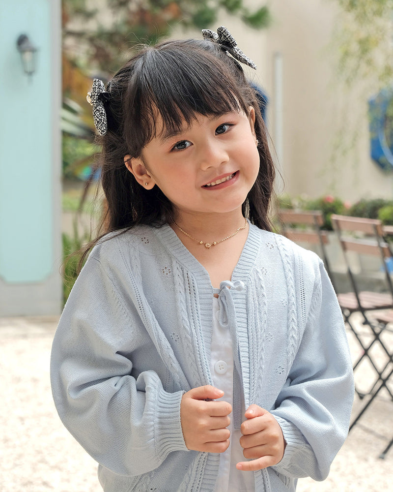 Seraphine Cardigan in Baby Blue