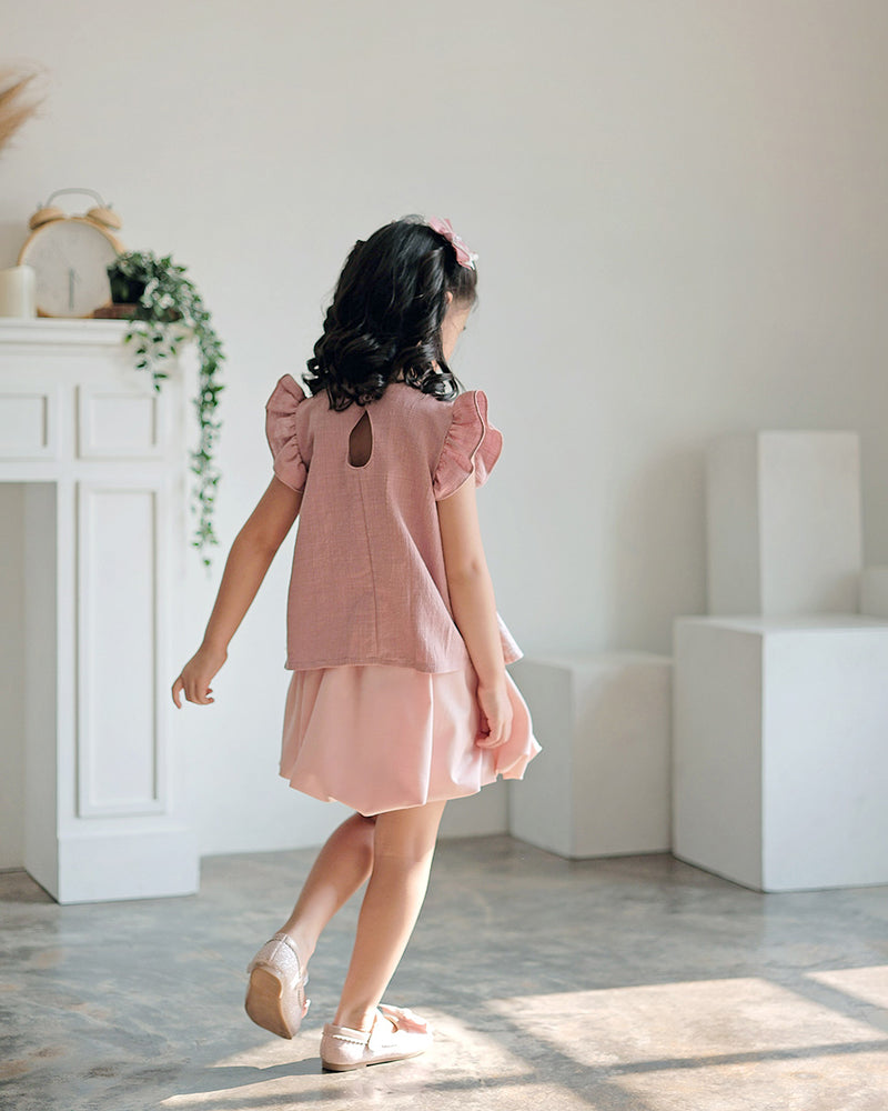 Balloon Skirt in Pink