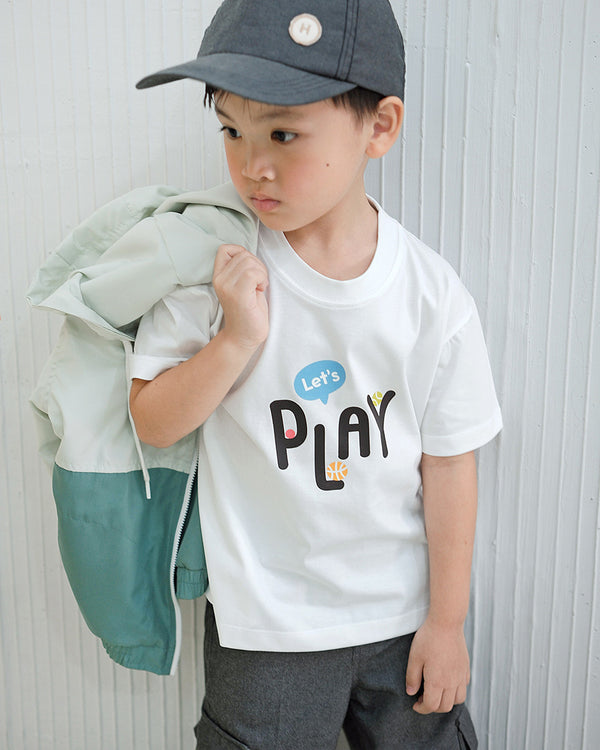 Let's Play T-Shirt in White