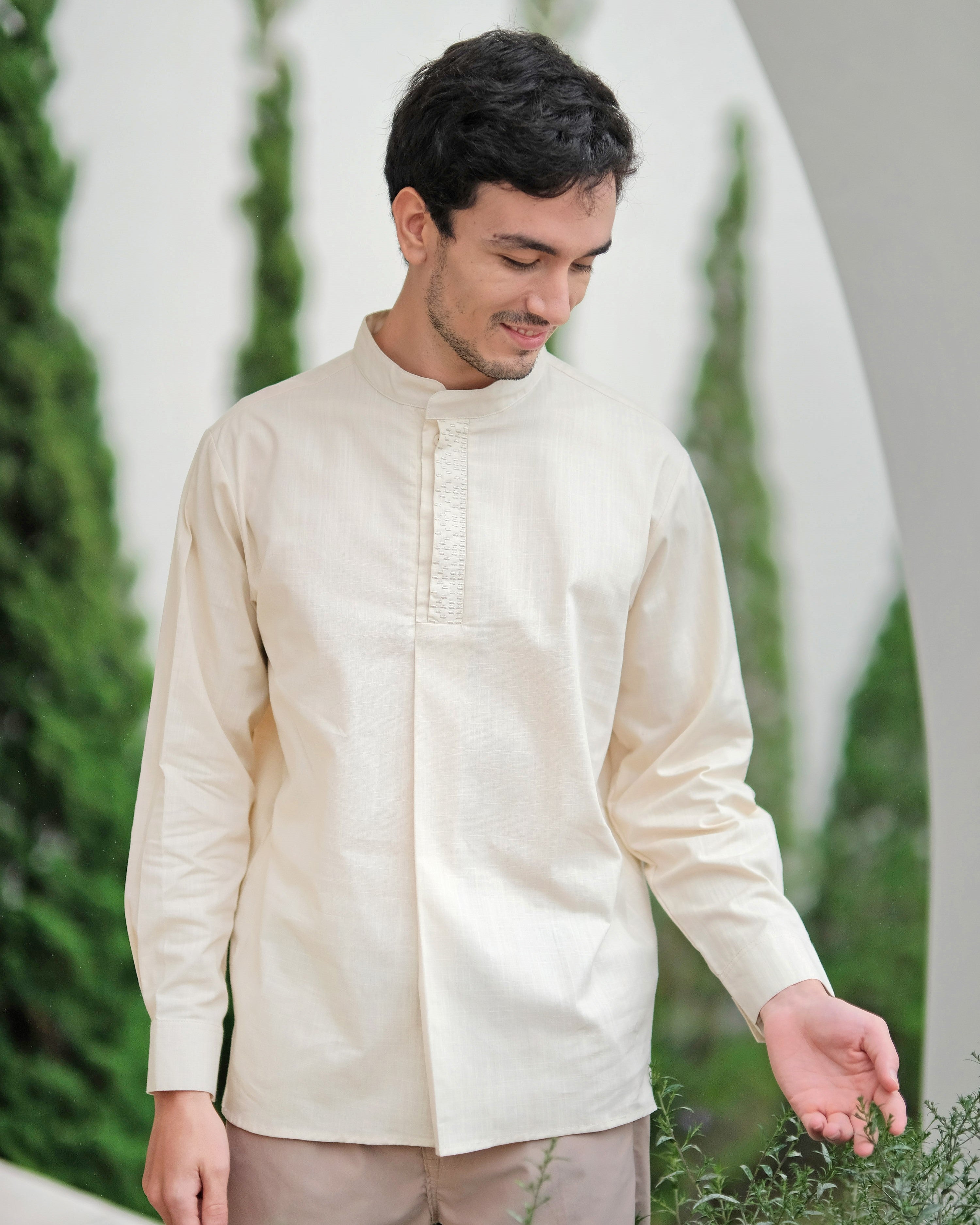 Mr. Ash Koko Shirt in Cream