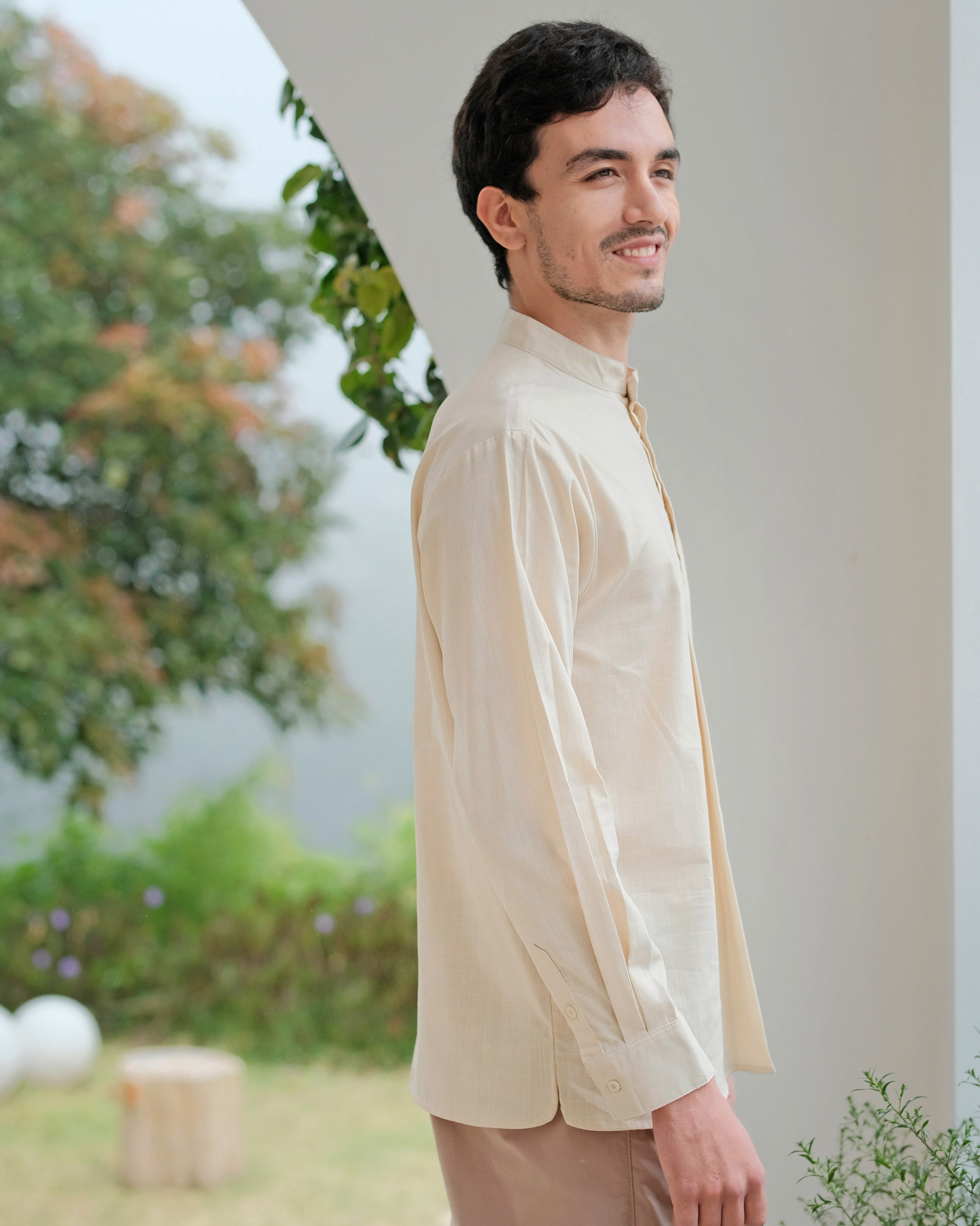 Mr. Ash Shirt in Cream